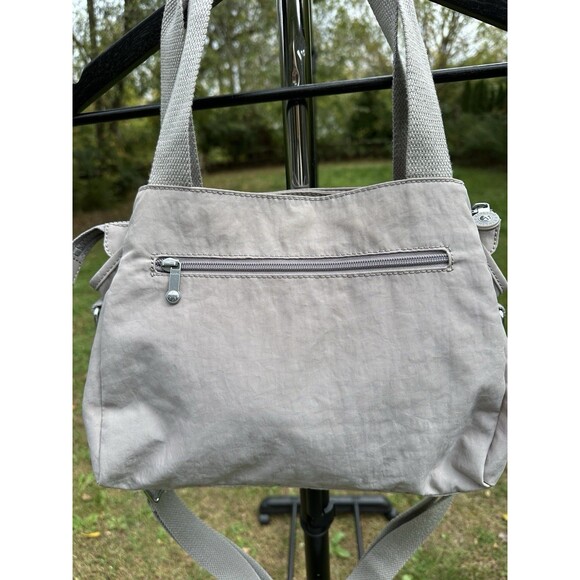 Kipling - GREY GRIS Elysia - Women's - Shoulder Crossbody Bag N0 CHARM MONKEY - Picture 4 of 14